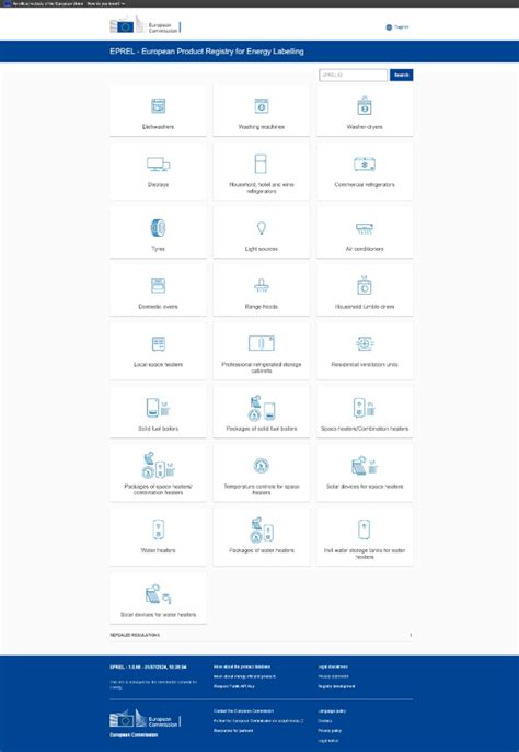 eprel public website (europa.eu)